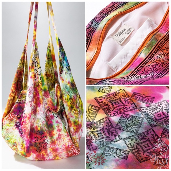 Born To Be Wild Bohemian Inspired Print Bag - Picture 10 of 10